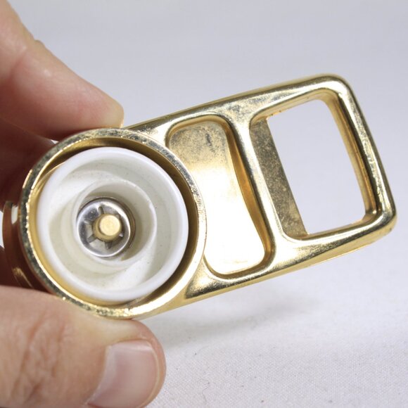 Gold tone bottle opener and cap combo - Picture 9 of 9